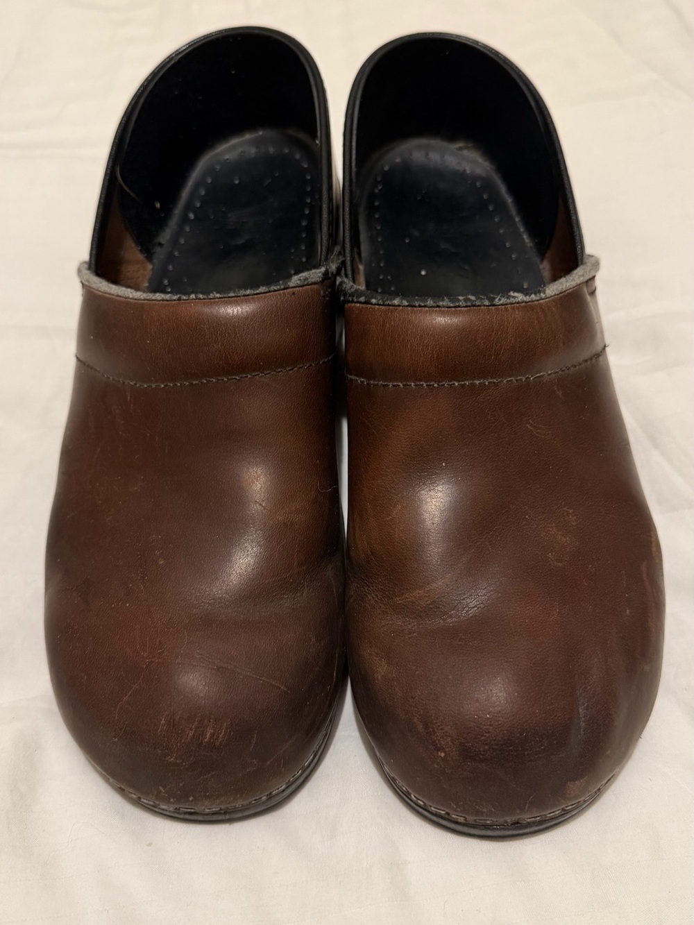Dansko Professional Brown Leather Clogs Size EU 42 US 11.5-12